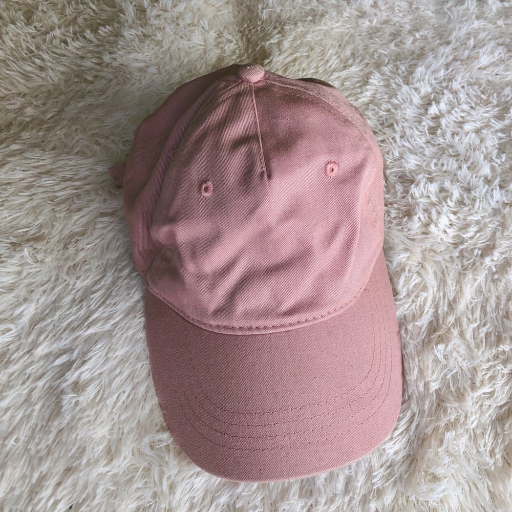 Pink hat